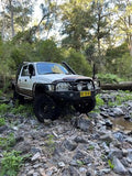 N60 Facelift Bullbar for 1997-2005 Hilux with Black Finish and LED Lights