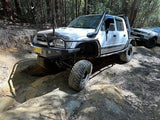 N60 Facelift Bullbar for 1997-2005 Hilux with Black Finish and LED Lights