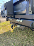 105 Series Rear Bar with LED Taillights, Wheel Carrier & Custom Accessories - Black Finish