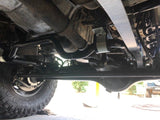 Custom Flipped Arms Swaybar Kit for 79, 80/105 Series, powder-coated swaybar with bush kit and hardware for easy installation, designed for flipped arm differential vehicles