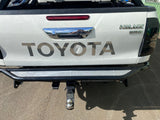 N80 Hilux Tub Chop Rear Bar with High Clearance and Recovery Points