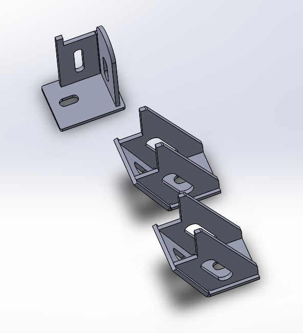 N70 Dual cab Hilux Tray Mounts Kinselas kustoms