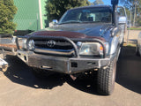 N60 Facelift Bullbar for 1997-2005 Hilux with Black Finish and LED Lights