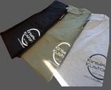 Kinselas Kustoms Men's Cotton Tee with Single Logo, available in 4 vibrant colours and 6 sizes, featuring a regular fit and crew neck design, made from 100% premium combed cotton with neck ribbing and double needle hems.