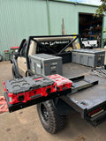 milwaukee packout slide open on ute tray