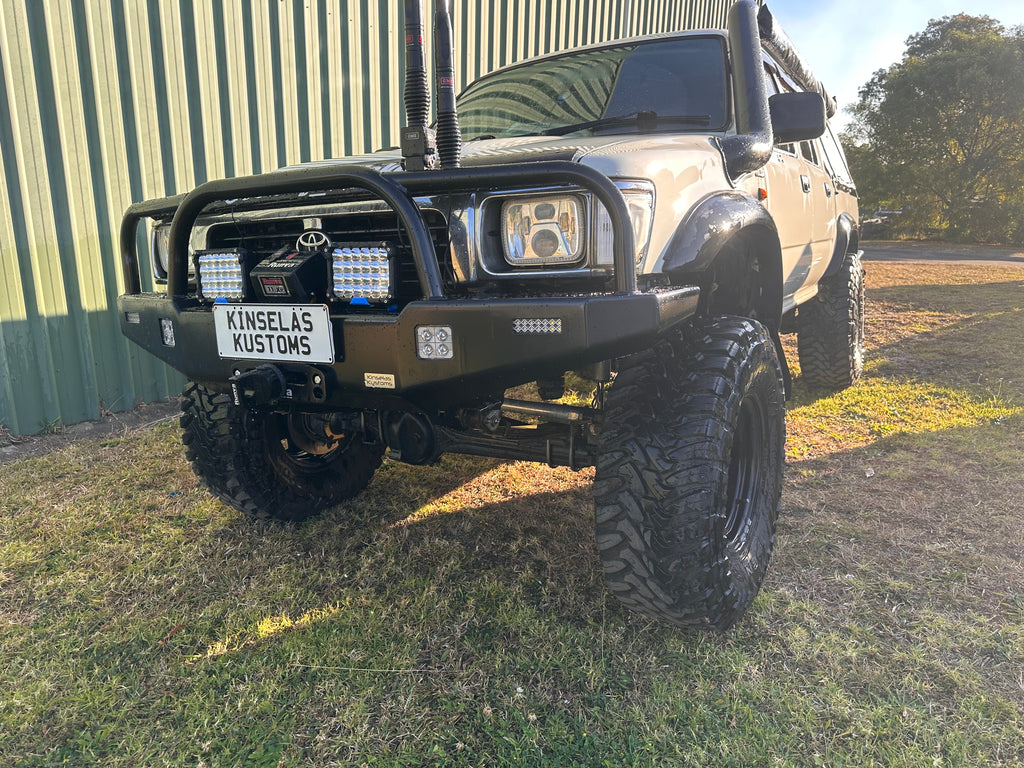 LN106 High Clearance Winch Bullbar with LED Lights – Kinselas kustoms