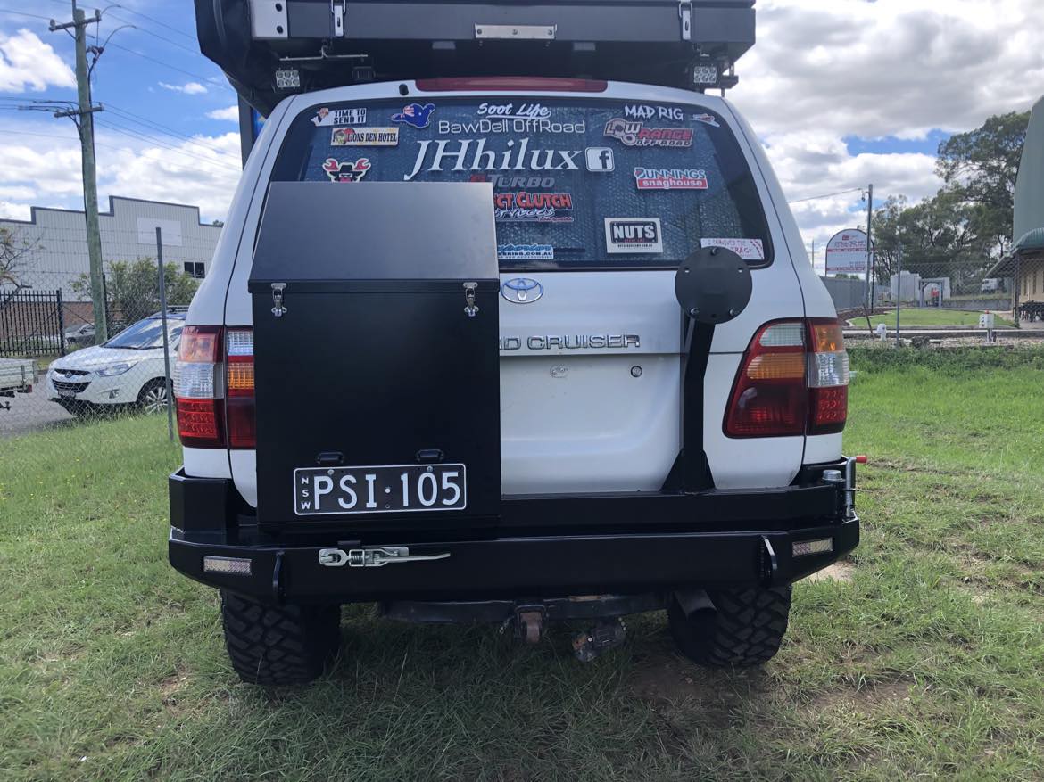 105 Series Rear Bar Kinselas kustoms