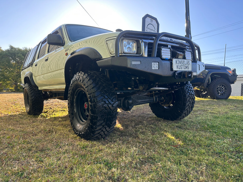 LN106 High Clearance Winch Bullbar with LED Lights – Kinselas kustoms