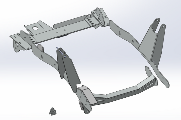 TF Rodeo Solid Axle Conversion SAS kit – Kinselas kustoms