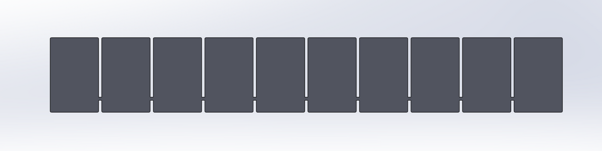 75x50 Rhs 75x50 RHS Mild Steel End Caps - 10 Pack, 46x71mm – Kinselas kustoms