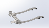 80/105 Landcruiser Flipped Long Arm Kit to suit factory style radius arms