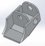 Lower shock mounts - Rear diff